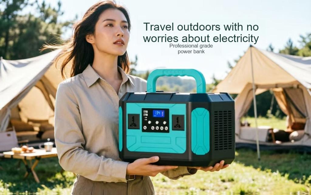变形金刚C901 户外移动电源 500W/1000W 带逆变 (500W带逆变, 黑色)