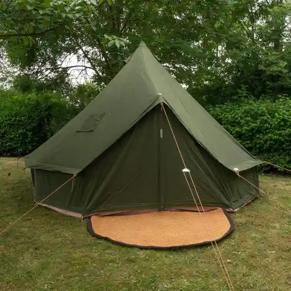 Kokoon Deluxe Bell Tent with Chimney Fitting Demo
